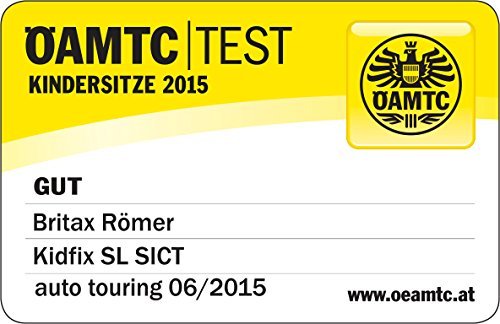 Britax Römer Kidfix SL SICT Black Series - Silla de coche, grupo 2/3 (15-36 kg)