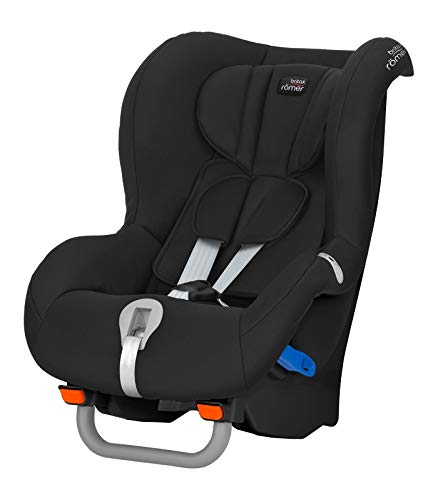 Britax Römer MAX-WAY - Silla de coche grupo 1/2 (9-25 kg), BLACK SERIES Cosmos Black
