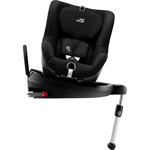 Britax Römer Silla de coche Nacimiento - 4 años, hasta 18 kg, DUALFIX2 R, ISOFIX, Grupo 0+/1, Cosmos Black