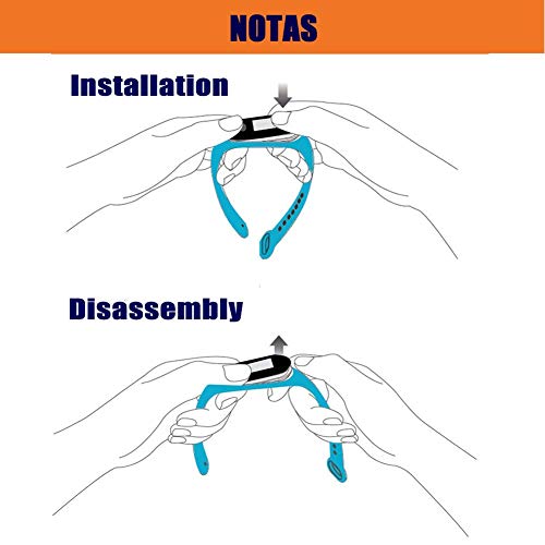 BRone Mi Band 3 4 Correas,3 Piezas Coloridos Impermeable Reemplazo Correas Reloj Silicona Banda para XIAOMI Mi Band 3 Correa para Xiaomi Mi Band 4 Pulsera Banda - Rojo Negro Azul