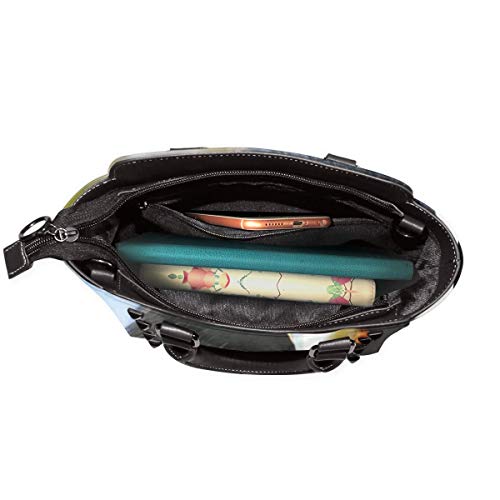 BROWCIN Cabeza de curioso aspecto adulto caracara estriada Phalcoboenus australis Desmontable Moda Tendencia Bolso de las señoras Bolso de hombro