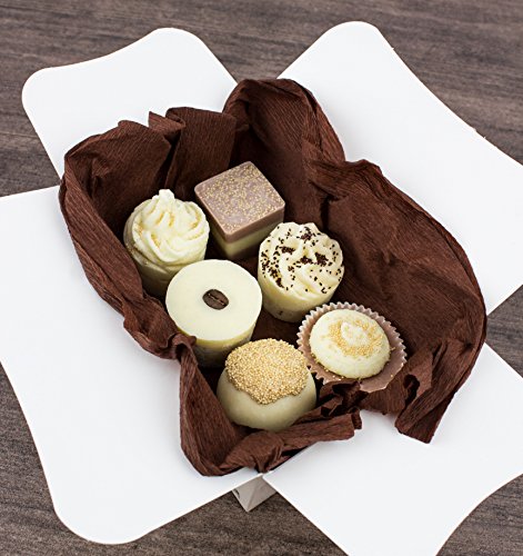 BRUBAKER Cosmetics - Juego de 6 bombas de baño 'Mousse au Chocolat', hechas a mano