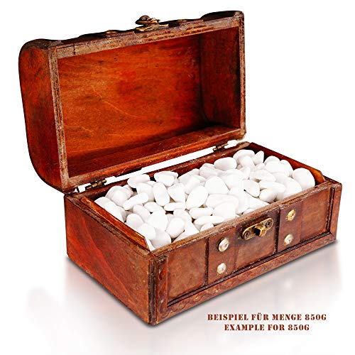 Brynnberg Piedra Decorativa para Jardin e Interior Guijarro (Naturaleza, 850g)