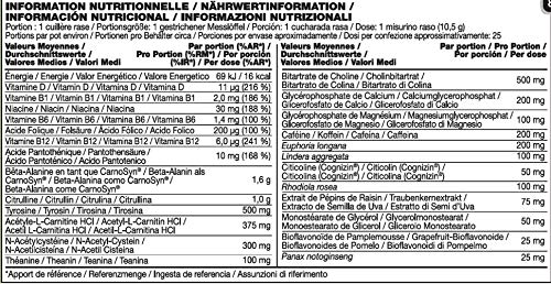 BSN Suplemento Dietético en Polvo "NO Xplode XE Edge Pre-Entreno", Sabor de Manzana Verde - 263 g
