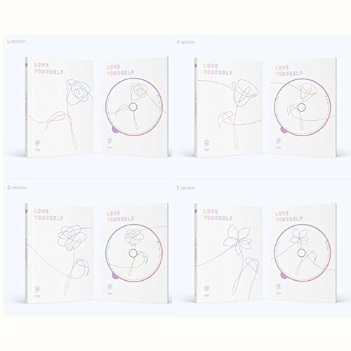 BTS 5th Mini Album - LOVE YOURSELF 轉 HER [ O ver. ] CD + Photobook + Mini Book + Photocard + Sticker Pack + FREE GIFT / K-POP Sealed