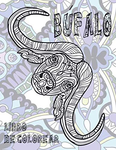 Búfalo - Libro de colorear