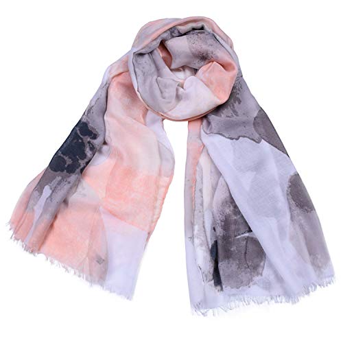 Bufanda para Damas Grandes algodón Guccce Estampado de Flores borlas Chal Elegante Cuatro Estaciones de Medidas de Aire Acondicionado Multifuncional Protector Solar, (Color : Multi-Colored)