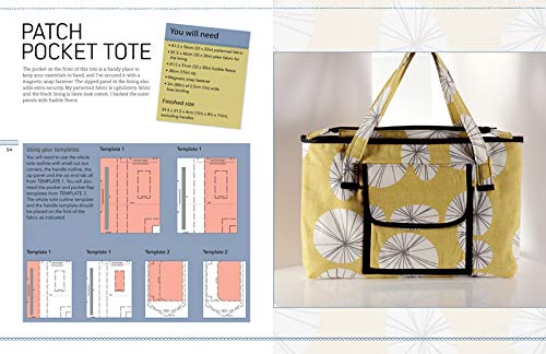 Build a Bag Book & Templates: Tote Bags: Sew 15 Stunning Projects and Endless Variations
