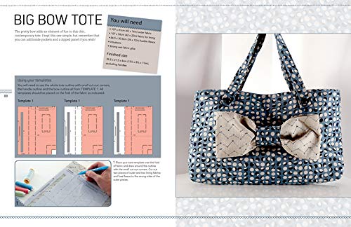 Build a Bag Book & Templates: Tote Bags: Sew 15 Stunning Projects and Endless Variations