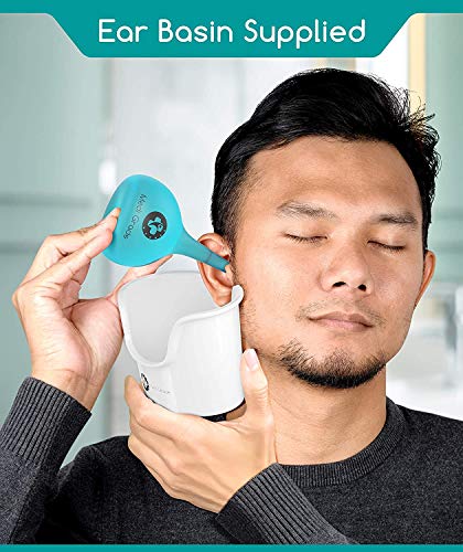 Bulbo de Jeringa Grande para Eliminar Tapones de Oídos [200 ml] – Set para Limpiar Oídos con Cubeta Incluida de Medi Grade – Kit de Limpieza de Oídos de Gran Capacidad