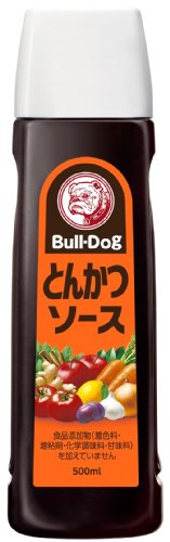 Bull-Dog Vegetal y salsa de frutas salsa tonkatsu (500 ml)