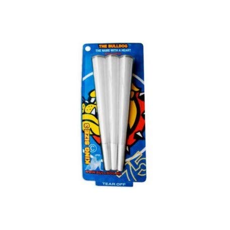 Bulldog Amsterdam Conos, Papel Fumar Prerrollados Kingsize, Refer 3 Conos Clásicos y Naturales (Sin Procesar)