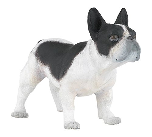 Bulldog francese bianco e nero Papo cod. 54006