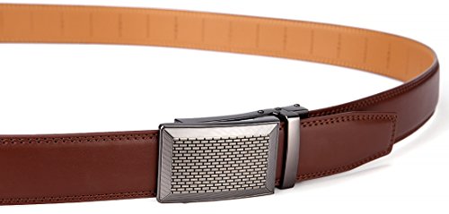 BULLIANT Cinturón Hombre Cuero Automática Cinturón De Hombre 35MM-Tamaño Ajustable