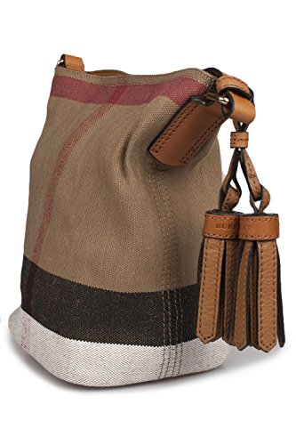 Burberry 3982937 - Bolso de tela para mujer, color marrón, color Marrón, talla Marke Größe UNI