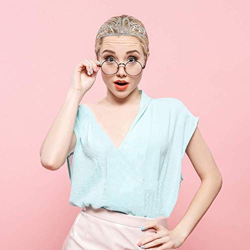 B•You Cristal Cumpleaños Corona,Cristal Tiara Corona de Cumpleaños 40th Cumpleaños Accesorios con Peine y Faja de Cumpleaños para Fiestas de Feliz cumpleaños Favores Decoraciones