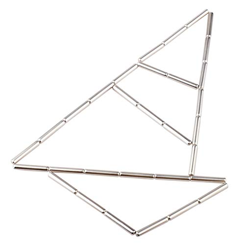 C- Juguete Educativo De Alivio De Presión De Palos Magnéticos De 100 Piezas Bloques De Construcción De Juguetes Innovadores Juego De Juguetes De Rompecabezas Sin Bola Magnética