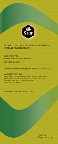 C/100 Sobres 2 g de CEREALES SOLUBLES Ship