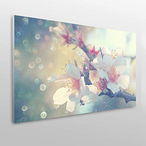 Cabecero Cama PVC Flor de Almendro | Varias Medidas 150x60cm | Fácil colocación | Decoración Habitación | Motivos paisajisticos | Naturaleza | Urbes Diseño Elegante