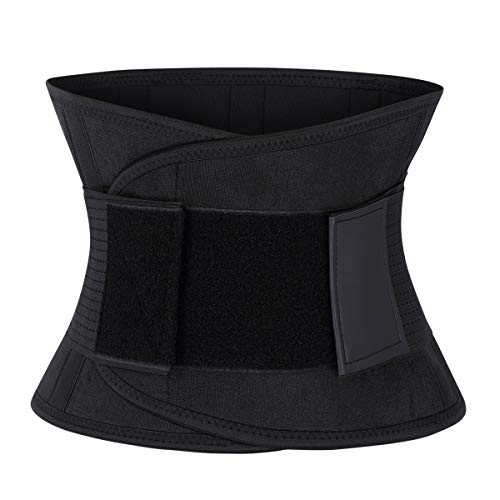 Cabeen Faja Reductora Adelgazante Mujer y Hombre，Faja para Gimnasio，Cinturón Lumbar Abdominal Adjustable para Sudar y Hacer Deporte,Fitness y Proteger los lumbares