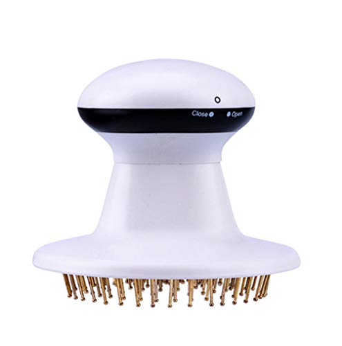 Cabeza Masajeador Eléctrico,Cuero Cabelludo Infrarrojo Portátil Tratamiento Relajante Pérdida De Cabello Puntos De Acupuntura Alivio De La Presión Insomnio Garra Apariencia Peine Para La Oficina Hogar