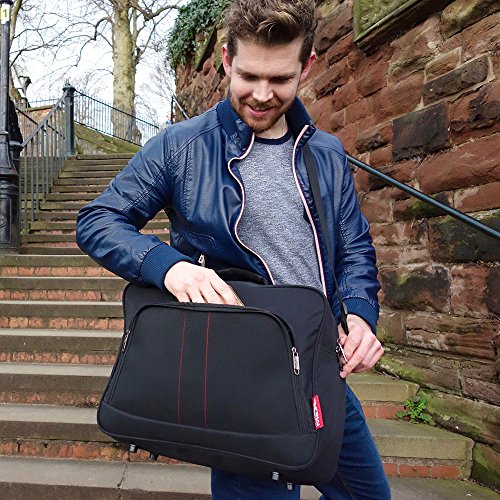 Cabin Max® Budapest - Maleta de Cabina para Debajo del Asiento - Dimensiones Wizz Air - Ligera con Solo 0,5 kg 40x30x20 cm