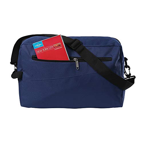Cabin Max Rio Stowaway – Bolsa de Hombro de 40x25x20cm - Maleta de Cabina Segundo Equipaje para Vuelos en Ryanair (Marino)