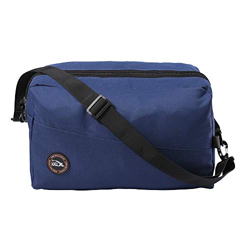 Cabin Max Rio Stowaway – Bolsa de Hombro de 40x25x20cm - Maleta de Cabina Segundo Equipaje para Vuelos en Ryanair (Marino)