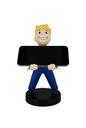 Cable guy Vault Boy, soporte de sujeción o carga para mando de consola y/o smartphone de tu personaje favorito con licencia de Fallout 76. Producto con licencia oficial. Exquisite Gaming