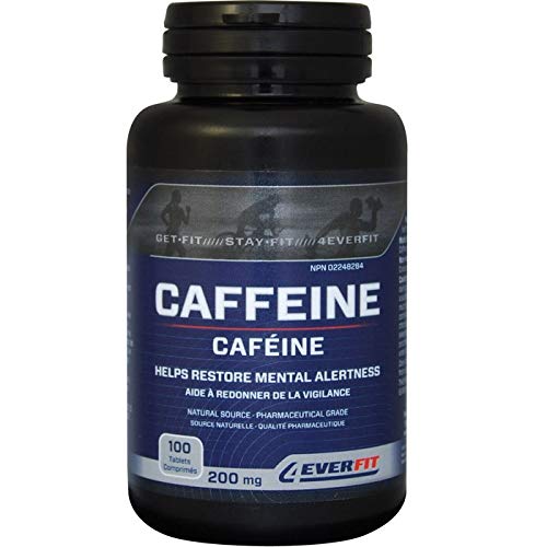 Cafeína 200 mg 100 pestañas