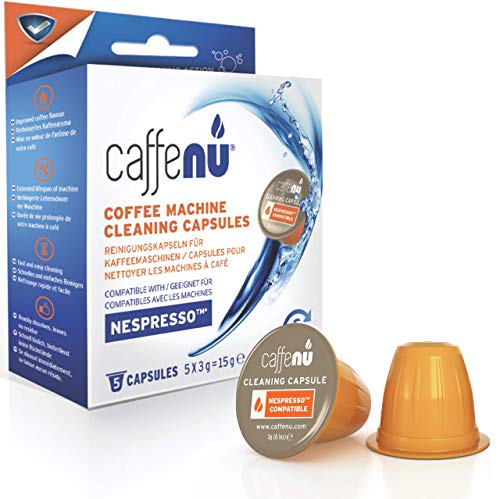 Caffe Nu – Cápsulas limpiadoras para máquina de café Nespresso - 5 Unidades