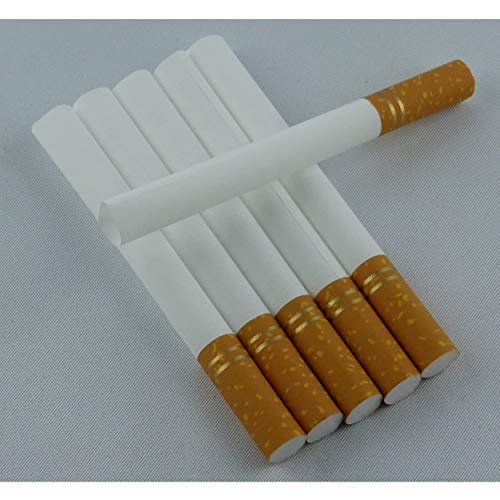 Caja de 1000 tubos de cigarrillos extra en su caja, paquete de 1000 tubos de cigarrillos de alta gama con filtro de marca francesa, baratos para el fumador de tabaco en rollo o fumador de tubo