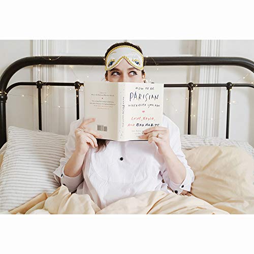 Caja de Regalo Audrey Elegante Seda del sueño máscara de Ojos y Tapones para los oídos (Luna de Plata)