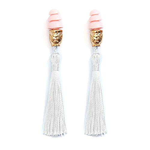 Caja de Regalo Audrey Elegante Seda del sueño máscara de Ojos y Tapones para los oídos (Luna de Plata)