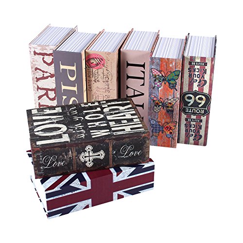 Caja de Seguridad Libro para Poner Joyas, Monedas, Dinero, Objetos de Valor (1)