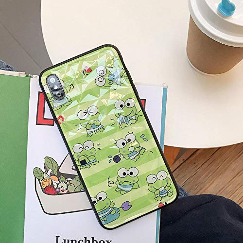 Caja Del Teléfono Móvil,Cute Dibujos Animados Creativos Verde Rana De Animal,8,8Plus For IPhone7,7Plus Resistentes Al Desgaste Y Anti-Shock Antichoque Funda De Teléfono Móvil ,For IPhonex/For IPhonexs