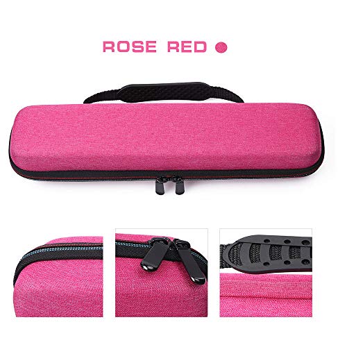 Caja para alisadores de pelo KT-CASE para ghd Original Styler, ghd Gold Styler Case – ghd Max Styler Professional Ceramic Hair Straighteners Bag (azul cielo)