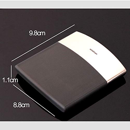 Cajas De Cigarrillos,Slim High-Grade Acero Inoxidable Caja De Tabaco,Extra Impermeable Marco De Metal Fumador Packs-Regalo Comercial Ideal,B