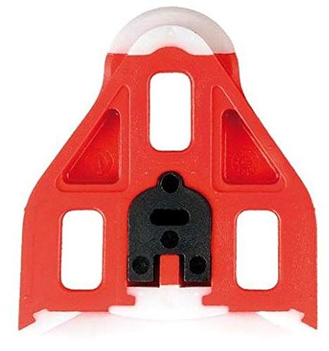 Cala para Look con tornillos Look Delta rojo (juego)