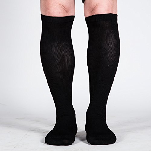 Calcetines de compresión, Taolele [7 pares] Calcetines deportivos para mujeres y hombres: cómodos, alivian el dolor, enfermería, medicamentos, venas varicosas
