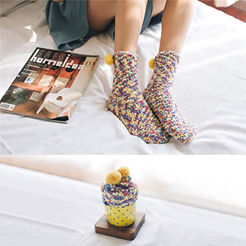 calcetines mujer divertidos calcetines hombres algodón regalos originales para mujer hombre cumpleaños térmicos Calcetines de Lana Cálidos de Confort Casual de Mujer de Invierno regalos navidad