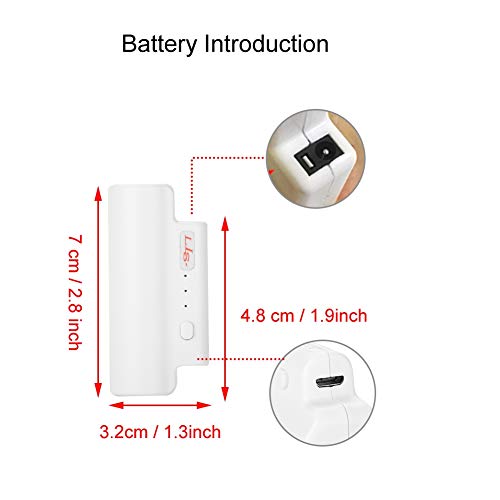 Calcetines térmicos eléctrico 3 Temperaturas Ajustables batería Interior al Aire Libre Invierno Utilizado para Acampar Senderismo Caminar Calentador de pies