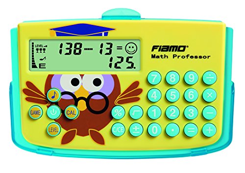 Calculadora y pädagogisches Medio de enseñanza fiamo Math Professor para todos, las habilidades básicas matemáticas Puñetazo queremos, Amarillo