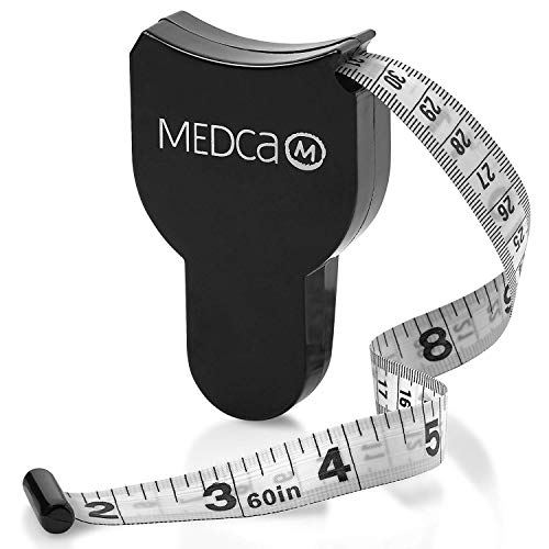 calibrador de grasa corporal y cinta métrica corporal - Calibradores de infusión de piel y cinta métrica de grasa corporal para medir con precisión el IMC de la piel Fitness y pérdida de peso
