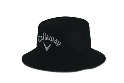 Callaway Aqua Dry Bucket Sombrero de Vestir, Hombre, Negro (Negro 5215156), Medium (Tamaño del Fabricante:L/XL)