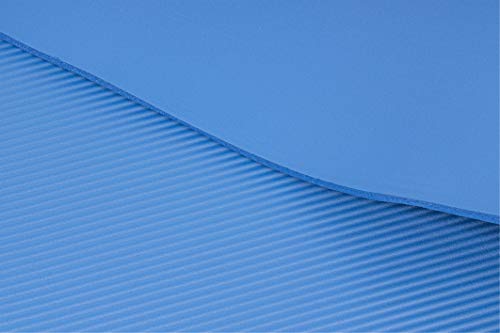 Calma Dragon 85611 Esterilla para Yoga NBR Colchoneta Antideslizante Ideal para Pilates Ejercicios Fitness Gimnasia Estiramientos 180x60x1cm (Negro)