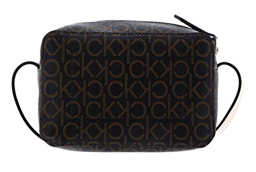 Calvin Klein CK Mono Camera Bag Brown Mono Mix