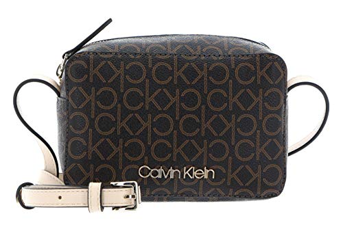Calvin Klein CK Mono Camera Bag Brown Mono Mix