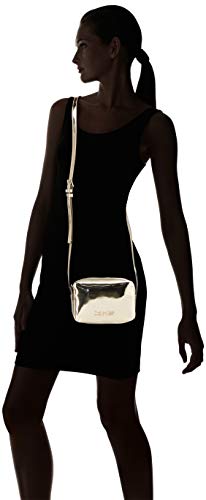 Calvin Klein - Ck Must Psp20 Camerabag M, Bolsos bandolera Mujer, Dorado (Champagne), 0.1x0.1x0.1 cm (W x H L)