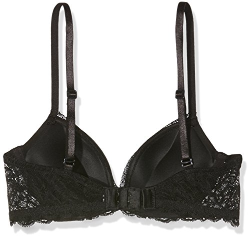 Calvin Klein Demi Sujetador con Aros, Negro (Black 001), 100D (Talla del Fabricante: 0D38) para Mujer